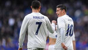 Cristiano Ronaldo will seinen ehemaligen Teamkollegen James Rodriguez nach Turin locken.