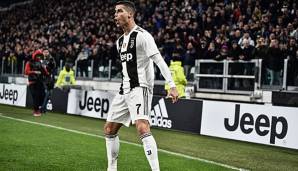 Cristiano Ronaldo spielt seit 2018 für Juventus.