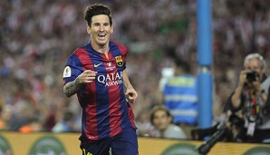 Lionel Messi zeigte im Pokalfinale gegen Bilbao einmal mehr eine überragende Leistung