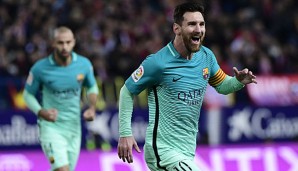 Lionel Messi erzielte ein absolutes Traumtor gegen Atletico