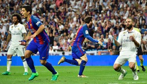 Lionel Messi erzielte gegen Real Madrid einen Doppelpack