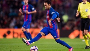 Neymar könnte wegen seiner Roten Karte gegen Malaga im Clasico fehlen