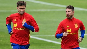 Pique-Sticheleien: Sergio Ramos sieht sich als Kapitän der Nationalmannschaft in der Verantwortung