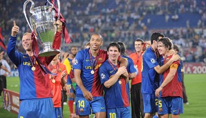Lionel Messi gewann insgesamt vier Mal die Champions League