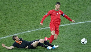 In der Saison 2009/10 liefen van der Vaart und Ronaldo gemeinsam für Real Madrid auf