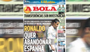 ...Ronaldo wolle die Königlichen noch im Sommer verlassen. Dies trat eine Lawine an Gerüchten - von gar nicht mal so abwegig bis vogelwild - los
