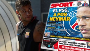 PSG soll bereit sein, 222 Millionen Euro für Neymar zu zahlen