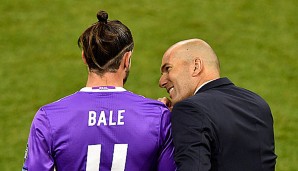 Zinedine Zidane sieht Gareth Bale als wichtigen Teil des Teams von Real Madrid