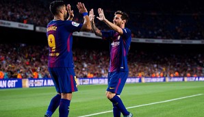Lionel Messi und Luis Suarez sind die Stars des FC Barcelona