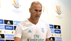 Zinedine Zidane bestätigt seine Vertragsverlängerung bei Madrid