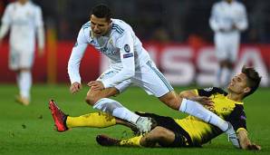 Cristiano Ronaldo traf gegen Borussia Dortmund doppelt