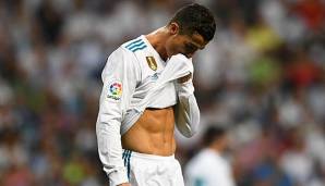 Christiano Ronaldo nach einer Torchance