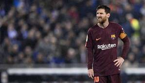 Lionel Messi und der FC Barcelona treten bei Betis Sevilla an.