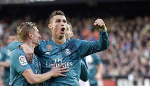 Cristiano Ronaldo gelingt das 100. Elfmetertor seiner Karriere