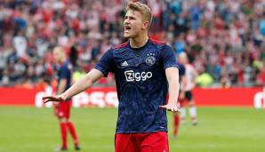 Matthijs de Ligt: Der 18-jährige Verteidiger will offensichtlich seinen aktuellen Verein Ajax verlassen. Barca scheint eine Möglichkeit zu sein, allerdings sind weitere europäische Topklubs an dem Niederländer dran.