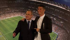 Florentino Perez hat eine Rückkehr von Cristiano Ronaldo zu Real Madrid versprochen.