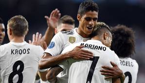 Der Erbe Ronaldos? Mariano übernahm nach dem Ronaldo-Wechsel zu Juve die Nummer 7 und machte mit einem Traumtor in der Champions League gegen die Roma auf sich aufmerksam.