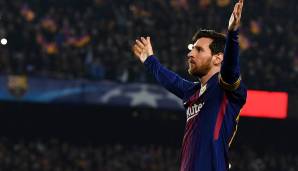 Platz 1: Lionel Messi (FC Barcelona) - Gesamtstärke 94.