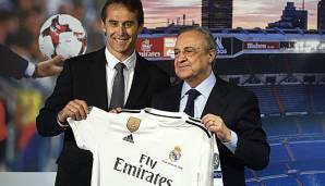 Julen Lopetegui hat den Trainerposten bei Real Madrid erst im Sommer übernommen.