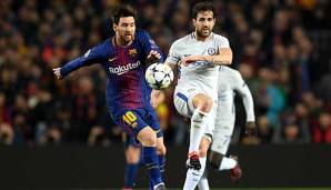Spielten gemeinsam beim FC Barcelona und standen sich auch als Gegner schon gegenüber: Lionel Messi und Cesc Fabregas.