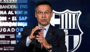 Präsident Josep Maria Bartomeu vom spanischen Tabellenführer FC Barcelona hat die Debatte um die Austragung von LaLiga-Spielen im Ausland befeuert