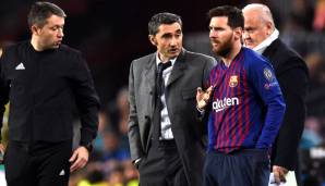 Lionel Messi nimmt seinen Trainer wegen dem CL-Ausscheiden in Schutz.