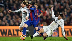 Luka Modric und Lionel Messi gehörten zu den Protagonisten des Clasico