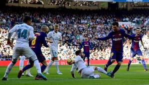 Angeführt von einem überragenden Lionel Messi, hat Barca Real die Grenzen aufgezeigt. Wer waren neben La Pulga die Garanten für den Sieg? Und welcher Real-Star lieferte trotz Niederlage eine gute Leistung ab? SPOX bewertet die Spieler in der Einzelkritik