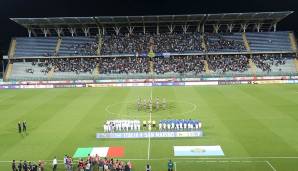 Serravalle: San Marino Stadion - 6.664 Plätze - Spiele: Rumänien-Kroatien, Frankreich-Kroatien, Kroatien-England