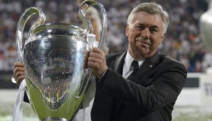 Carlo Ancelotti gewann bereits drei Mal die Champions League