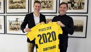 Lukasz Piszczek verkündete seine Vertragsverlängerung beim BVB mit Michael Zorc.