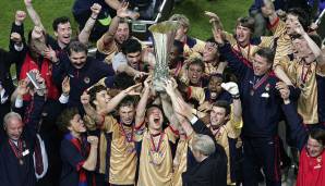 Den nächsten Sieg einer sowjetischen/russischen Vereinsmannschaft in einem europäischen Wettbewerb gab es 2005 zu bejubeln: ZSKA Moskau holte den UEFA-Pokal.