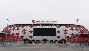 OTKRYTIJE ARENA: In der 2014 eröffneten Otkrytije Arena ist der frischgebackene russische Meister Spartak Moskau zu Hause