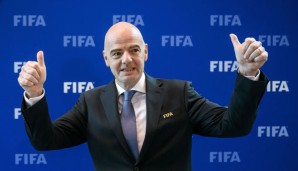 Gianni Infantino und die FIFA haben die MEga-WM beschlossen