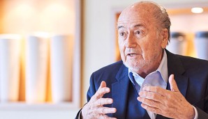 Joseph S. Blatter musste sich Fragen zu den WM-Vergaben stellen