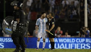 Lionel Messi hat einen Linienrichter beleidigt