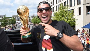 Lukas Podolski freut sich auf sein Abschiedsspiel von der Nationalmannschaft