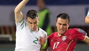 Am achten Spieltag der Gruppe D treffen Irland und Serbien aufeinander.