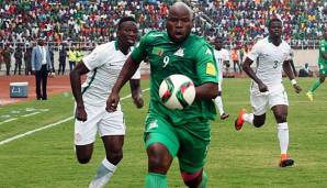 Nigeria im Spiel gegen Sambia