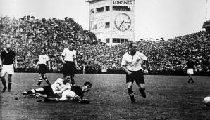 WM 1954 in der Schweiz: Türkei (4:1), Ungarn (3:8), Entscheidungsspiel: Türkei (7:2)