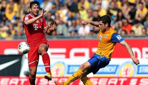 Matthias Henn (gegen Bayerns Pizarro) fehlt Braunschweig in Düsseldorf
