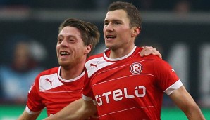 Andreas Lambertz und Oliver Fink spielten gemeinsam bei Fortuna Düsseldorf