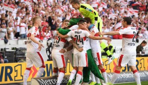 Der VfB Stuttgart steigt ein Jahr nach dem Abstieg wieder auf