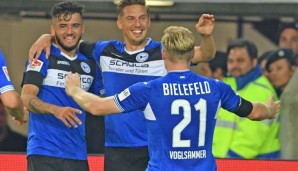 Arminia Bielefeld hat sich an die Spitze der 2. Liga gesetzt