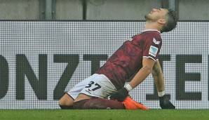 Der schwer am Knie verletzte Angreifer Pascal Testroet von Dynamo Dresden muss einen weiteren Rückschlag verkraften