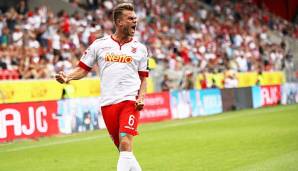 Benedikt Saller möchte auch gegen den SC Paderborn wieder jubeln.