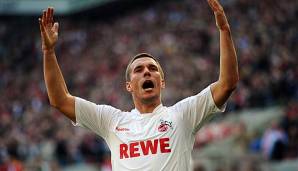 Lukas Podolski liebäugelt mich einem Wechsel zum 1. FC Köln.