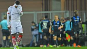 Weinte nach dem eigenen Comeback-Treffer und konnte bei Paderborns 3:2 gar nicht mehr hinsehen: Kölns Rückkehrer Anthony Modeste.