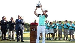 Mit 29 Jahren kann Merritt seinen ersten Turniersieg auf der PGA-Tour feiern