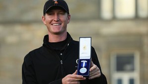 Jordan Niebrugge sicherte sich bei den 144. The Open 2014 die Silver Medal